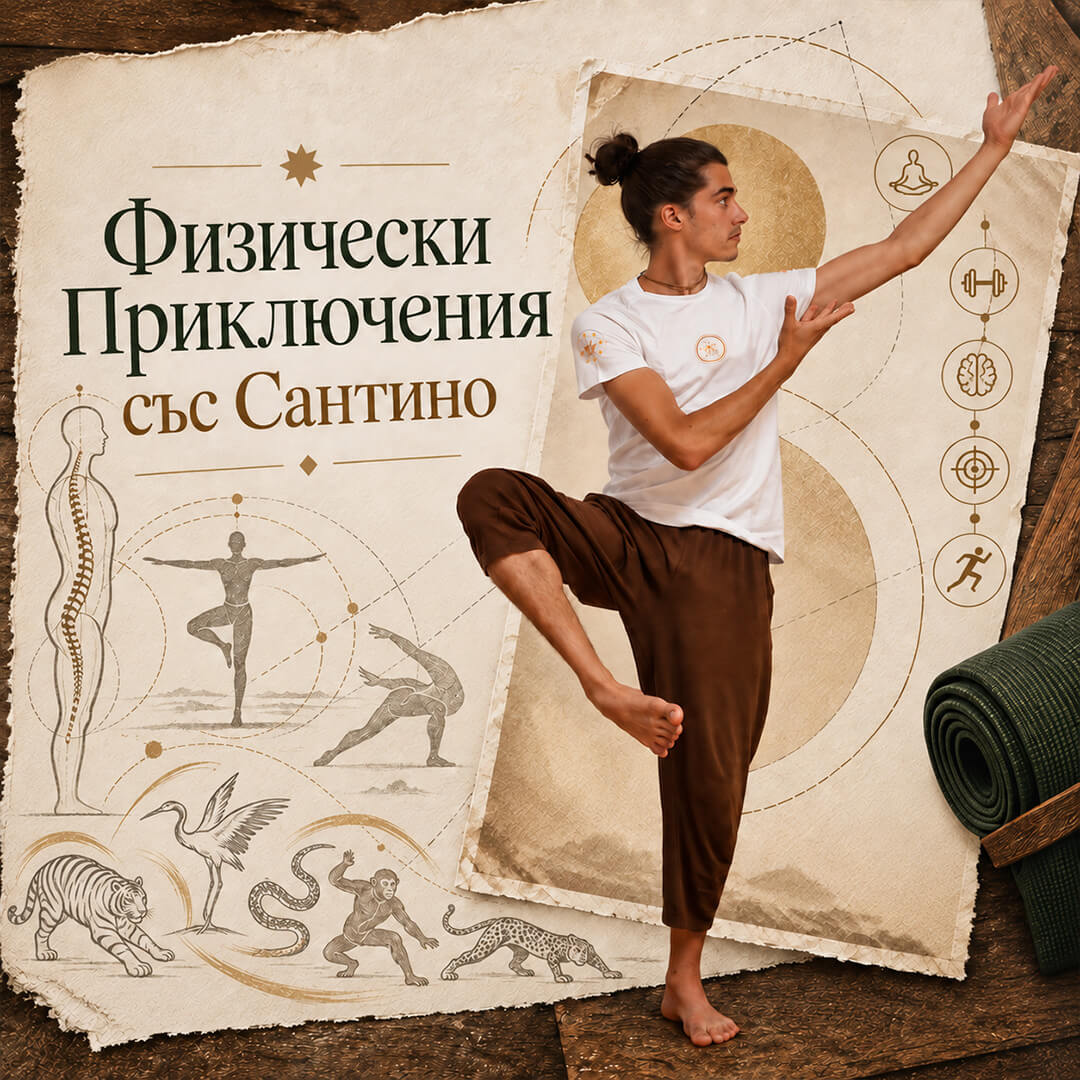 Физически Приключения със Сантино